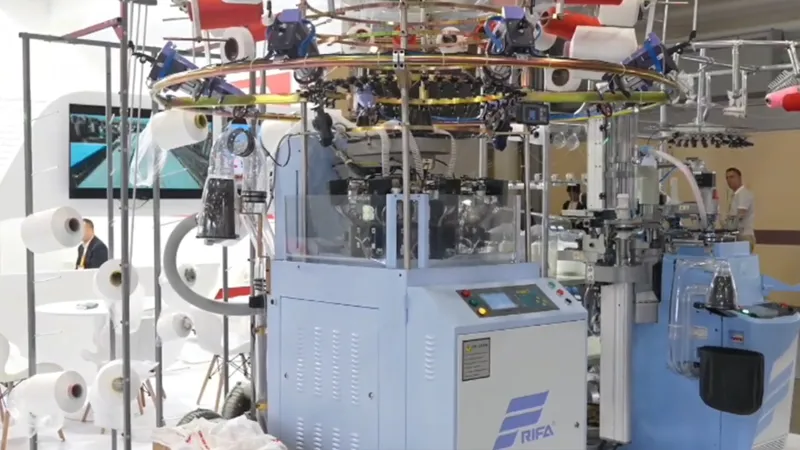 Rifa Textile Machinery – Singapore Exhibition